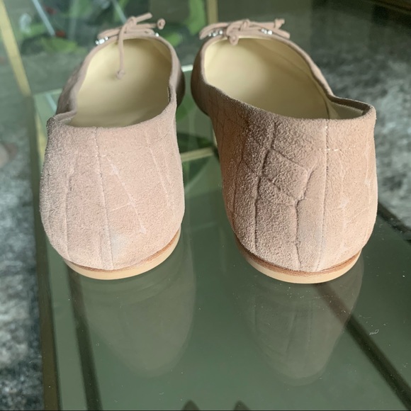 Oscar de la Renta Aiden Suede Flats - Picture 6 of 6